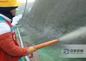 北京城建集團液壓濕噴機施工視頻